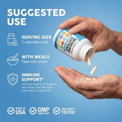 Clean Nutraceuticals Immune Defense Support Supplement 8 60 Count (Pack of 1)