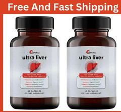 2 Packs UpWellness Ultra Liver Supplement for Liver Health & Gallbladder Support