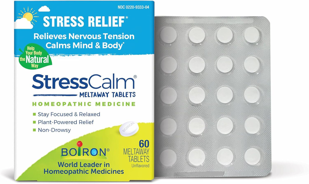 Stresscalm Tablets for Relief of Stress, Anxiousness, Nervousness, Irritability,
