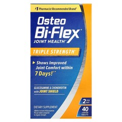 2 X Osteo Bi-Flex, Joint Health, Triple Strength, 40 Coated Tablets