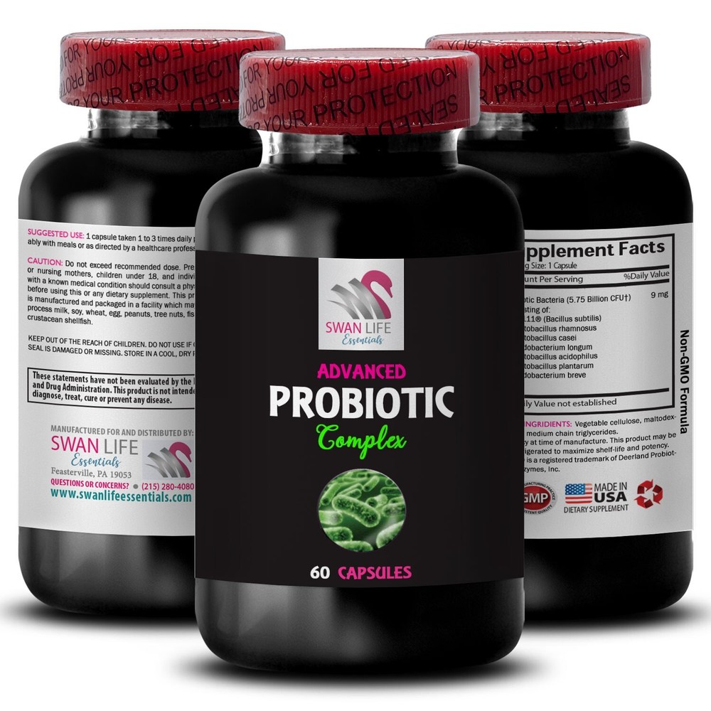 Gut refresh – ADVANCED PROBIOTIC COMPLEX – Vibrant digestion 1 Bottle 60 Caps