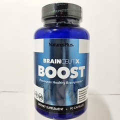 Natures Plus BrainCeutix Boost Promotes Healthy Brain Power 90 Capsules Ex 11/28