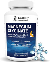 Dr. Berg Magnesium Glycinate (4X Lab-Tested & Verified) – USA Formulated Chelate