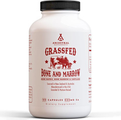 Grass Fed Beef Bone and Marrow Ancestral Supplements 3000mg | 180 Caps