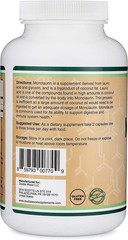 Monolaurin Immune Support Supplement 1,000mg per Serving, 210 Capsules (Vegan Sa