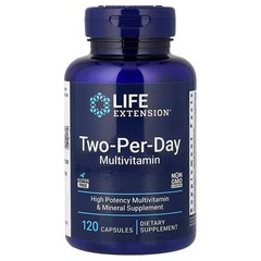 Two-Per-Day Multivitamin 120 Tablets Men/Women Vitamins, Minerals