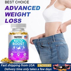 TAOTERS Keto ACV Weight Loss Capsules for Reducing Fat and Boosting Energy