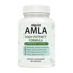 Improved AMLA Capsules Superfruit Extract High Potency Formula 60 Capsules