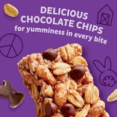 Annie’s Gluten Free Chewy Granola Bars, 5 Count (4.9 oz) Double Chocolate Chip