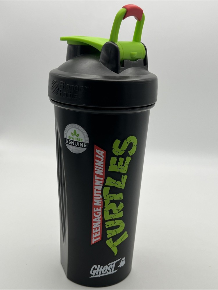 Teenage Mutant Ninja Turtles Ghost Legend Blender Bottle Shaker Cup Pre Workout