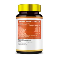 Premium Pumpkin Seed Oil & Saw Palmetto 3500mg | Hair & Immune | 150 Softgels