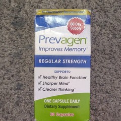 Prevagen Regular Strength Brain & Cognitive Support NSF Certified 60 Capsules