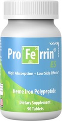 Iron Polypeptide Supplement, 10.5mg, 90 Tablets