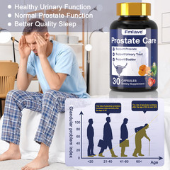 6 pack Fmlave Prostate Advanced Prostate Supplement, Saw Palmetto Lycopene 180ct
