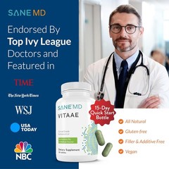 MD Vitaae – Throat Phlegm, Coughing, and Brain Support – Citicoline Supplements