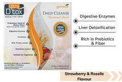 Ultra D’tox Detox Daily Cleanse Body Colon Health 20g x 15 Sachets – (2 BOXES)