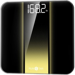 Digital Bathroom Scale for Body Weight with High Precision, Clear LED Backlight
