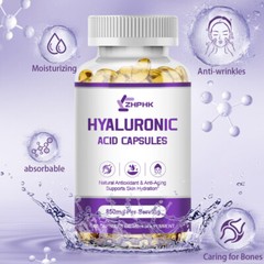 Collagen and turmeric hyaluronic acid support skin health hydration joint health