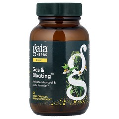 2 X Gaia Herbs, Gas & Bloating�, 50 Vegan Capsules