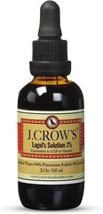 J.CROW’S® Lugol’s Solution of Iodine 2% 2oz