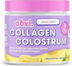 Obvi Collagen Colostrum Powder Grass-Fed Bovine, Gut, Skin & Hair Support (30)