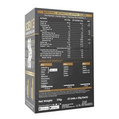 MuscleBlaze Biozyme Gold 100% Whey Protein Powder Sweetened Chocolate 5x35g q420
