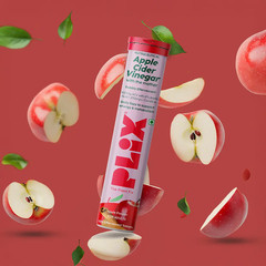 THE PLANT FIX Apple Cider Vinegar Effervescent Tablet -Apple Flavour (Pack of 4)