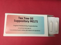 Tea Tree Oil Suppository Melts – 15 counts