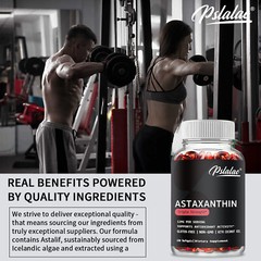 Astaxanthin 12mg – Anti-aging, Anti-wrinkle, Helps Cardiovascular Health
