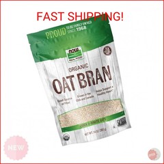 NOW Foods Natural Oat Bran – 14 oz