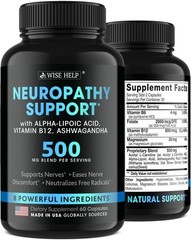 Scientifically Formulated Neuropathy Relief – 60 Natural Capsules for All Ages