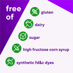 Vitafusion Fiber Well Fit Sugar Free Fiber Supplement 90 Gummies