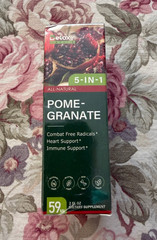 DetoxenNATURE 5-In-1 Pomegranate Extract ~ Combats Free Radicals, Immune Support
