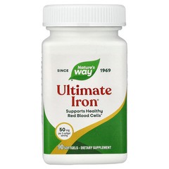 2 X Nature’s Way, Ultimate Iron�, 90 Softgels