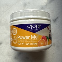 New Vivri Power me Orange/Mango 30 Portions. sealed, BEST BEFORE DATE: 7/2025!!