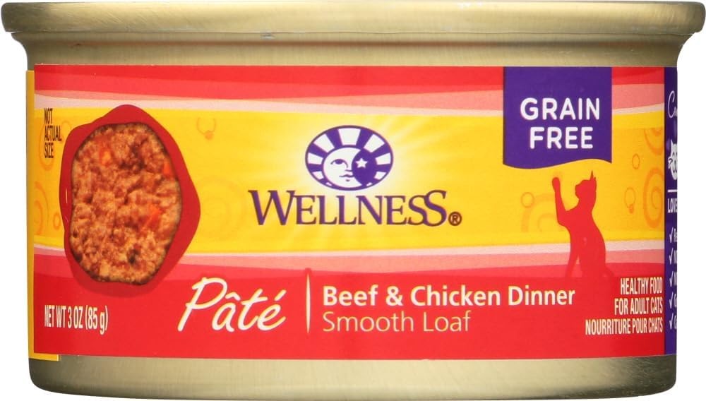Beef & Chicken Cat Food,Can 3 oz. (Pack of 24)