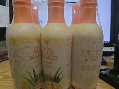 6 packs x (1L) Forever Living Aloe Vera Gel Aleo Mango 🥭 Free Shipping