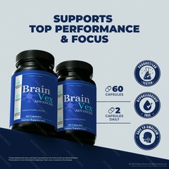 Brain Vex Advanced, BrainVex Advanced Formula for Memory & Brain Health -2PK