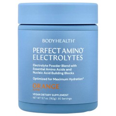 2 X BodyHealth, Perfect Amino� Electrolytes, Orange, 5.7 oz (162 g)