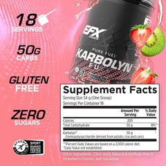 EFX Sports Karbolyn Fuel | FastAbsorbing Carbohydrate Powder | Carb Load, Sus…