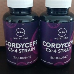 MRM Nutrition Cordyceps CS-4 Strain 750mg Immune & Energy Support 60 Caps