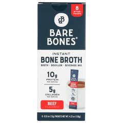Instant Beef bone Broth Sticks 10G Protein 4.23 oz 8 count…….