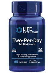 Life Extension Two-Per-Day Multivitamin – for Heart, Brain, Blood Vessel