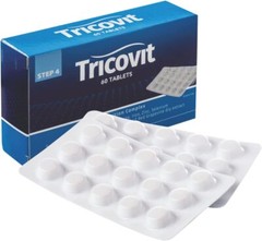 Tricovit Tablets Hair Growth Vitamins To Support Healthy Hair And Nails 60 Count