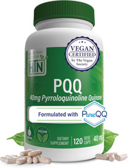 Health Thru Nutrition PQQ 40Mg 120 Servings Pyrroloquinoline Quinone as Pureqq |