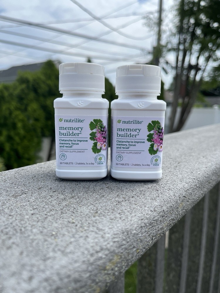 Nutrilite Memory Builder Improve Memory Focus Recall – 60 Tablets 2bottles