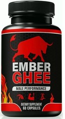 EmberGhee Advanced Male Health Supplement for Men 60 Caps Free Fast Ship Pack 1