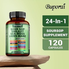 Soursop Dietary Supplement 24-in-1 | Supports Skin, Joint & Bone Health**
