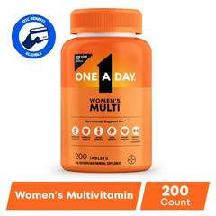 One A Day Multivitamin for Women with Biotin, & Skin Health Support, 200 Count