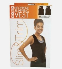 Slim & Trim Neoprene Slimming Vest Womens XXL New In Box